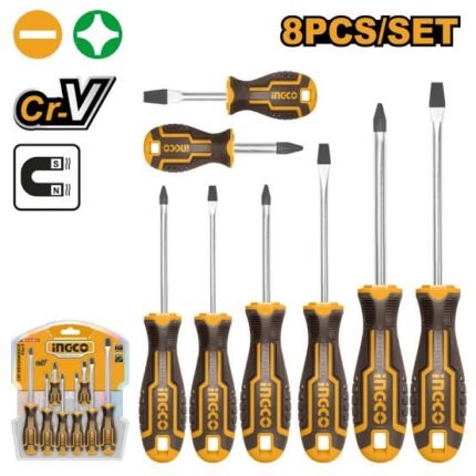 Jeux de tournevis 8 pcs ingco