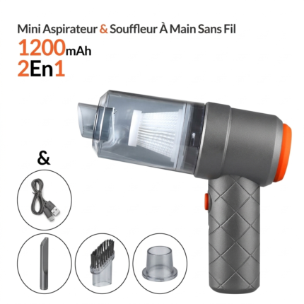 Mini aspirateur et Soufleur