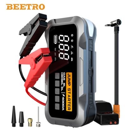 BOOSTER BATTERIE AUTONOME AVEC GONFLEUR 24000MH BEETRO