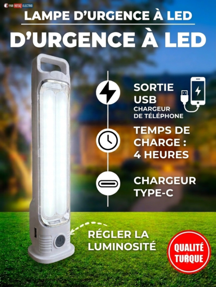 Baladeuse rechargeable et Powerbank