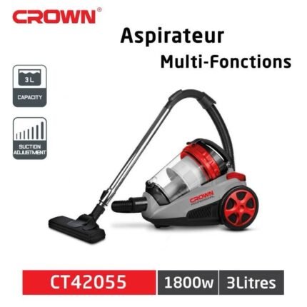 Aspirateur 1800w crown